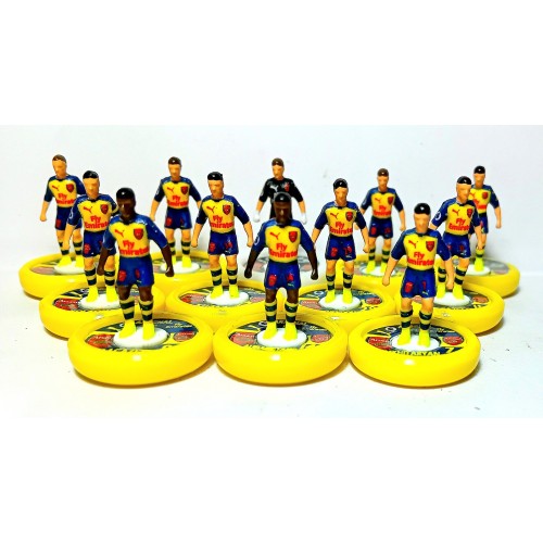 Subbuteo Andrew Table Soccer Arsenal away 2014-15 on WSB Professional bases